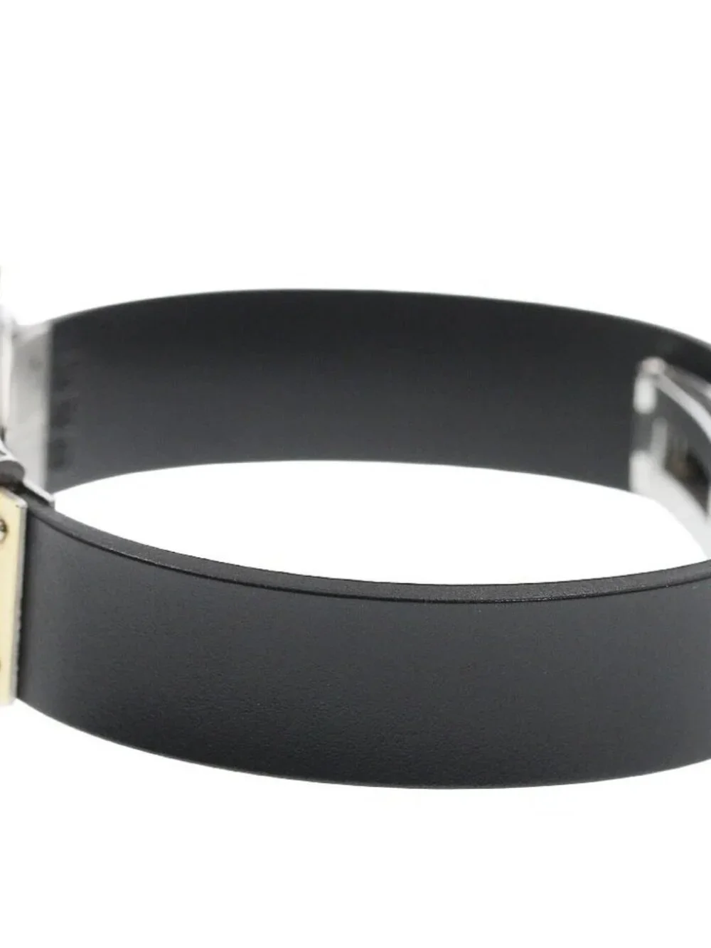 HUBLOT MDM Classic 1280.2 YG bezel black Dial Quartz Ladies Watch_967549